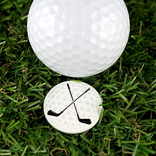 Myartte Creative Golf Ball Marker Soft Enamel Golf Markers 24.4MM