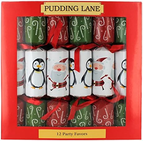 Ho Ho Ho Christmas Crackers - 12 pack