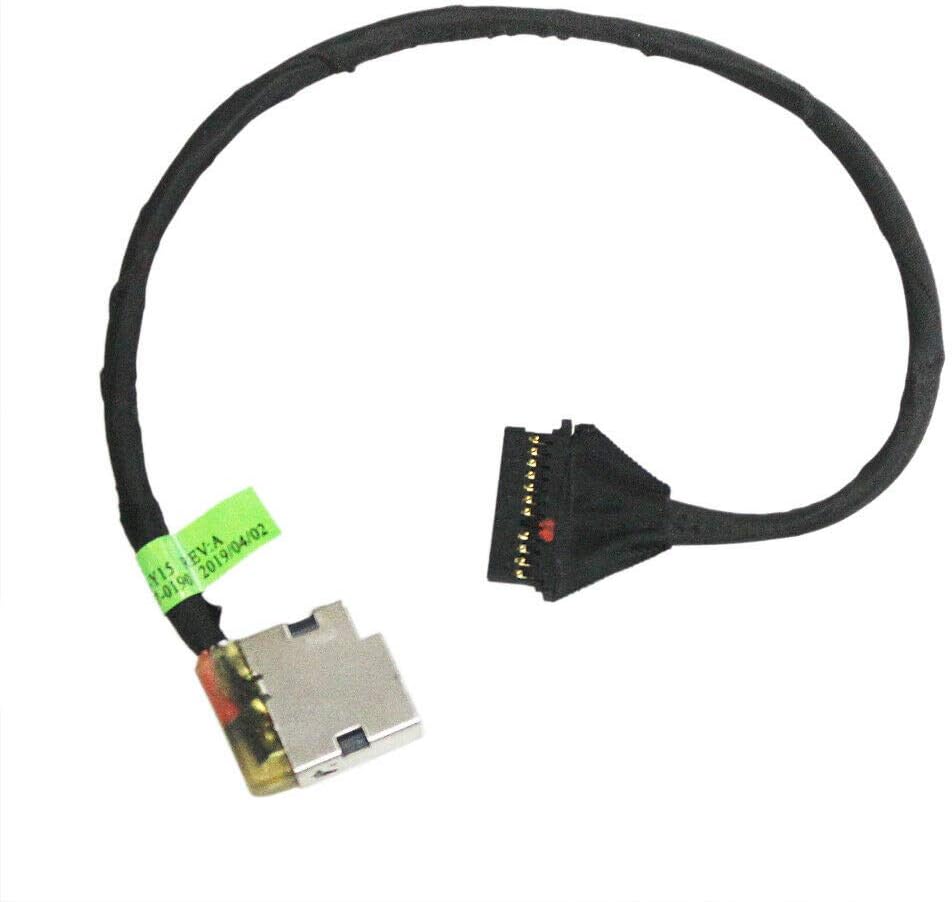ZAHARA DC Power Jack Cable for HP 15-CE Series 15CE015DX 15CE018DX 15CE019DX