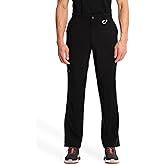 Cherokee Infinity Men Scrub Pants, 6 Pockets, Tapered Leg with Zip Fly Front and Inside Functional Drawstring Cargo - CK200A