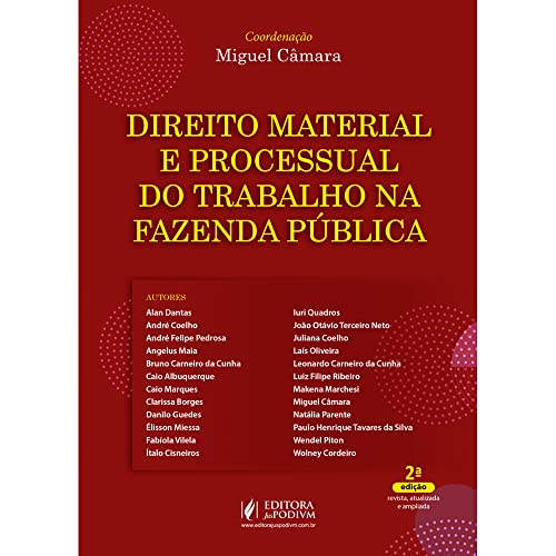 DIREITO MATERIAL E PROCESS. TRAB. FAZEN. at Amazon