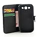 Gift_Source Galaxy S3 Case, Galaxy S III i9300 Case, PU Leather Wallet Case Flip Stand Cover for Samsung Galaxy S III GT-i9300/GT-i9308/Galaxy S3 4.8