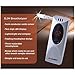 AlcoHAWK Slim Breathalyzer, Semi-Conductor Sensor Breath Alcohol Tester, Portable Personal use Alcohol Detector, Highly Accurate and Fast Results, BAC Tracker Digital LED screen includes 3 Mouthpieces