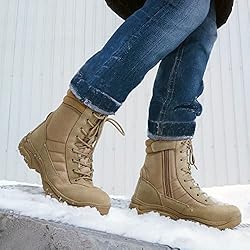 NORTIV 8 Men's Military Tactical Work Boots Side