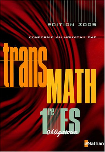 Transmath, 1ère ES