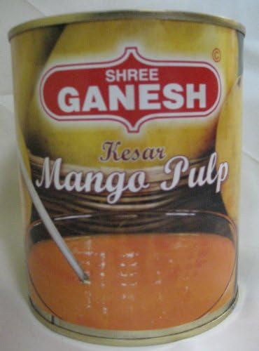 Shree Ganesh Kesar Mango Pulp 850 Gm (Pack of 4)