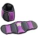 Empower Ankle & Wrist Weights for Women, Soft, Adjustable Weights, Adjustable Strap, Running, Walking, Exercise, Resistance Training, Toning, (1 Pair) 3lb, 5lb, 8lb, 12lb, Purple