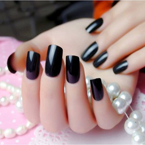 Yunai Faux Ongles Faux Ongles Coller French Manucure