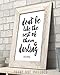 Don't Be Like the Rest of Them Darling - 11x14 Unframed Typography Art Print - Great Inspirational Gift