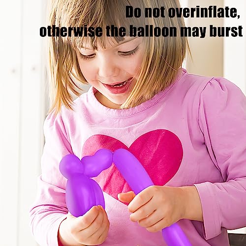 3 otters 155PCS Modelling Balloons with Pump, Twisted Balloons Long Balloons 260q Balloons Animal Balloons for Kids Birthday Party Wedding Christmas Magic Clown Show 17 Assorted Colors