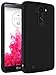 LG G Vista Case, LK [Shock Absorption] [Impact Resistant] Hybrid Dual Layer Armor Defender Protective Case Cover for LG G Vista (Black)