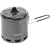 Firemaple G2 Petrel Ultralight 750ml Pot - High Efficiency Aluminum Camping and Backpacking Pot with Heat-Proof Handle, Porta