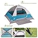 ALPHA CAMP 2-Person Camping Dome Tent with Carry Bag, Lightweight, Waterproof, Portable Backpacking for Outdoor Camping/Hiking