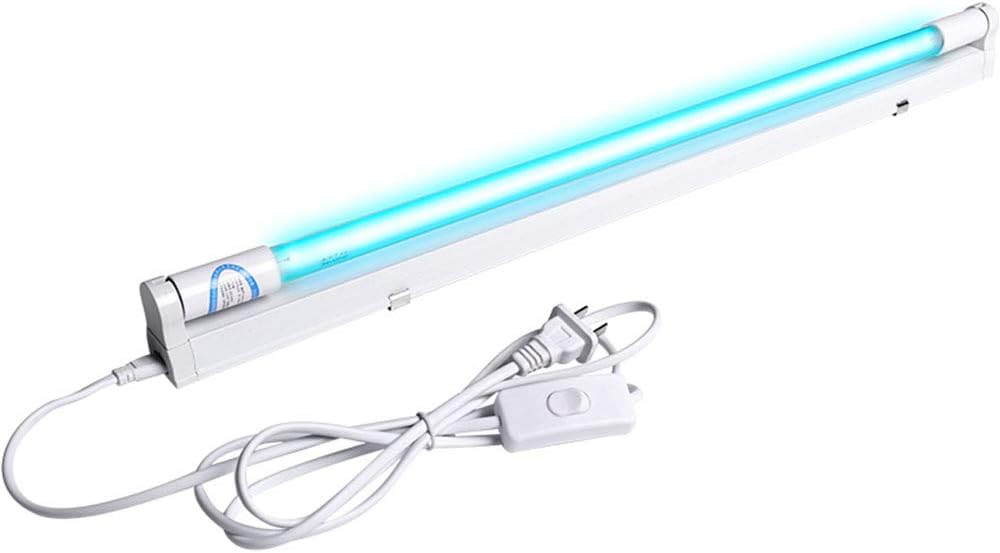 YZZR Uv Sterilization Lamp Portable Disinfection Lamp,Ozone Uv Decontamination Sterilization Antibacterial Cleans Air,Household Fridge,Wardrobe,Toilet,Pet Areas