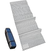REDCAMP Closed Cell Foam Camping Sleeping Pad, 22" Wide Lightweight Folding Camping Pad for Hiking Backpacking, 72"x22"x0.75"