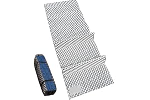 REDCAMP Closed Cell Foam Camping Sleeping Pad, 22" Wide Lightweight Folding Camping Pad for Hiking Backpacking, 72"x22"x0.75"