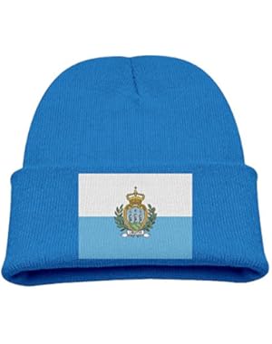 San Marino Flag Kid’s Hats Winter Funny Soft Knit Beanie Cap Children Unisex