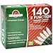 Holiday Essence Chasing Christmas Lights, 8 Function Controller 140 Clear Mini Bulbs Green Wire Indoor String Lights, 31.2 Feet Long Holiday Decor