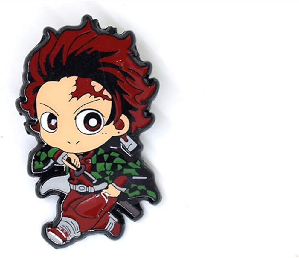 Men S Accessories Demon Slayer Kimetsu No Yaiba Nezuko Inosuke Tanjirou Zenitsu Metal Badge Pin Clothing Shoes Accessories Vishawatch Com