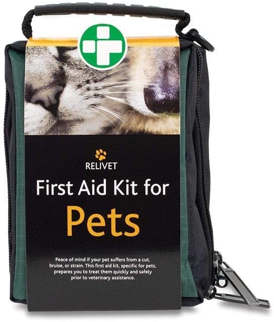 Reliance Medical Pet First Aid Kit for Dogs and Cats | Portable Rip-Stop Bag