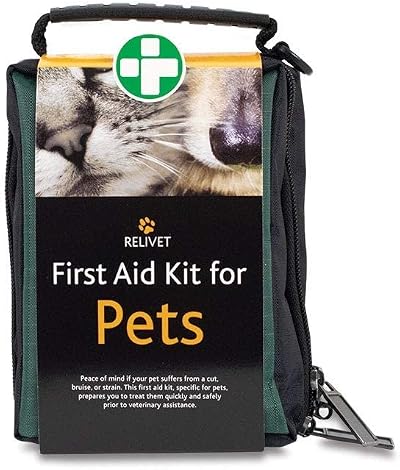 Reliance Medical Pet First Aid Kit for Dogs and Cats | Portable Rip-Stop Bag