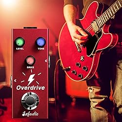 Sofadio Overdrive Guitar Pedal, True Bypass DC 9V