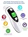 Baby Thermometer, FDA Medical Thermometer Digital Baby Temporal Thermometer with Ear and Forehead Thermometer Function Upgraded Infrared Electronic Clinical Instant Accurate Readings for Babies Adults