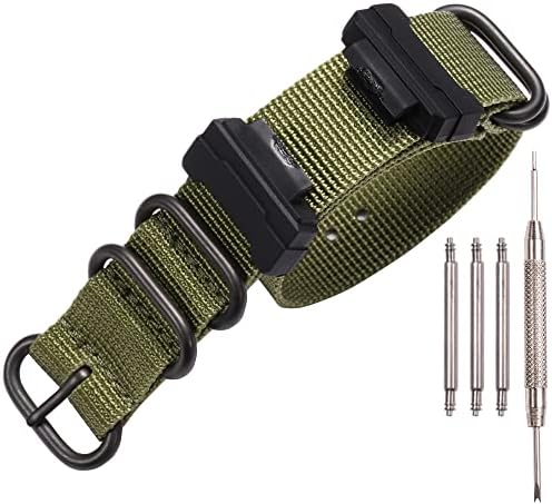 XBHWS Nylon Strap Adapter Compatible with Casio G-Shock 16mm