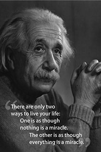 JSC154 Einstien Poster | 18-Inches By 12-Inches | 100lb Gloss Poster Paper