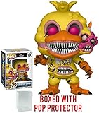 Funko Pop! Books: Five Nights at Freddy's The Twisted Ones - Twisted Chica Vinyl Figure (Bundled with Pop Box Protector Case)