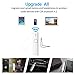 MiCar Bluetooth 4.2 Receiver, Portable Wireless Audio Receiver, Hands-free 3.5mm Jack Aux Stereo Adapter for Headphones, Bluetooth Car Kit/Aux Adapter with Mic, Back Clip for Home & Car Audio Stereo