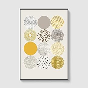 Framed Home Artwork Nordic Style for Living Room Bedroom