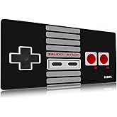 Gaming Mouse Pad - Extended Keyboard Mouse Pad Mat, Large PC Laptop Game Mouse Mat Huge Desk Pad with Stitched Edges, Anti-Sl