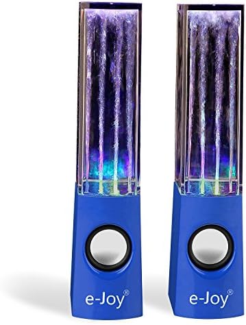 LEDMart H2OSpeakers_Blue04 Water Dancing Speakers, Audio Player Computer Speaker Music Box - Blue