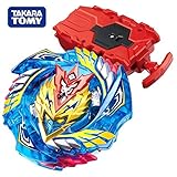 Beyblade Burst Chouzetsu Starter B-127 Cho Super Z Valkyrie Z.ev. Beyblades Stater Set with B-108 Bey String Launcher Red High Performance Battling Top