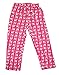 I Love NY New York Lounge Pants Heart Pajama Bottoms Hot Pink (Small)