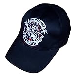 Sporticus Men's Sons of Anarchy Outlaw Reaper Flex Fitted Baseball Cap / Hat