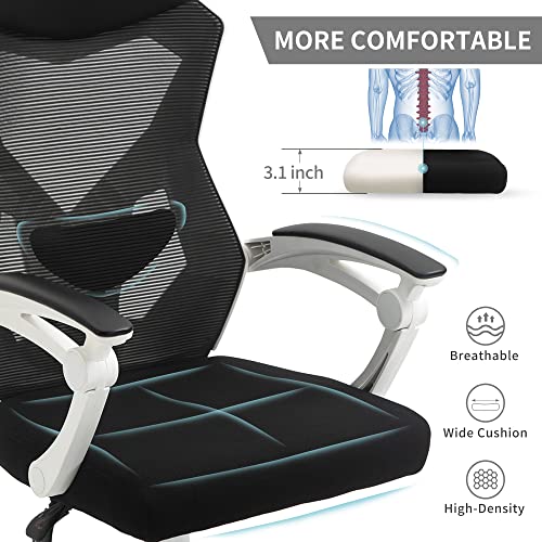 HOMEFUN Ergonomic Office Chair, High Back Executive Desk Chair Height Adjustable Mesh Computer