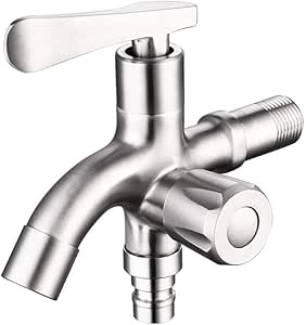 GAOTIAN Grifo de lavabo de fondo de cobre de aleación de zinc grifo de