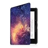 Fintie Case for Kindle Voyage - [The Thinnest and Lightest] Protective PU Leather Slim Shell Cover with Auto Sleep / Wake for Amazon Kindle Voyage (2014), Galaxy