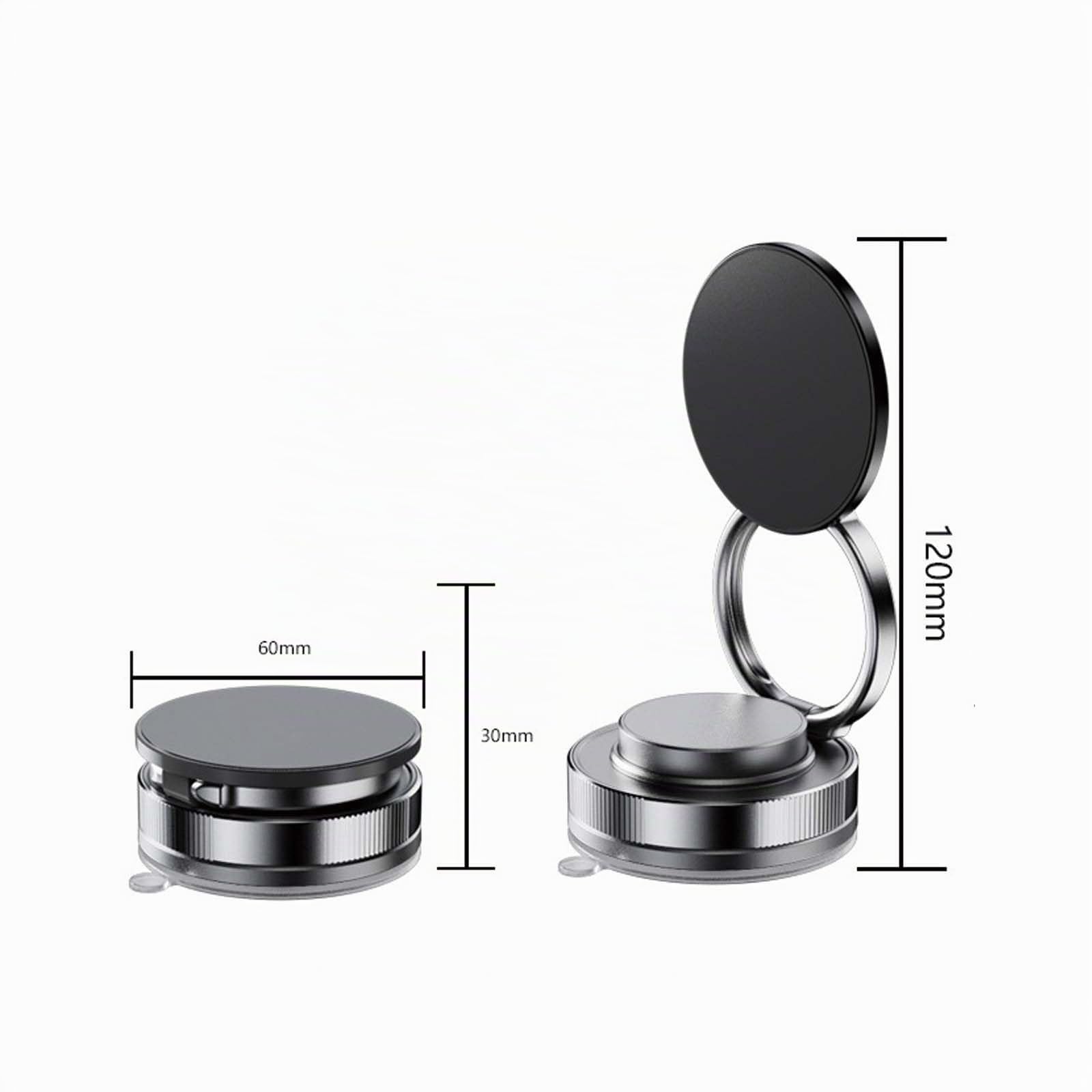 LANTING Handyhalterung Auto Vakuum Magnetisch 360° Drehbar 2