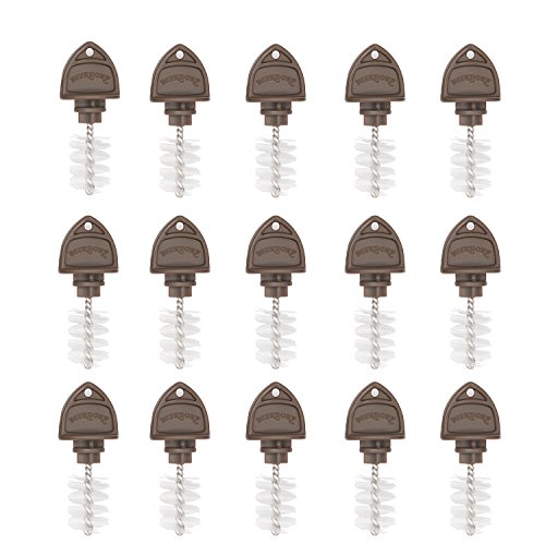 [2018 UPGRATED] Bierdorf Beer Tap Plug Brush, Beer Faucet Brush Plugs(15 Pack)