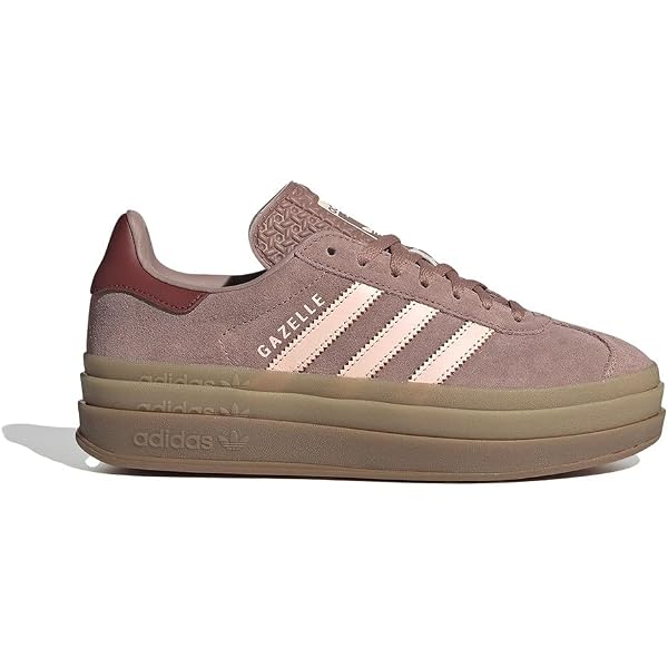 Amazon.com | adidas Gazelle Bold Womens Sneaker (Yellow Maroon, 6) |  Fashion Sneakers