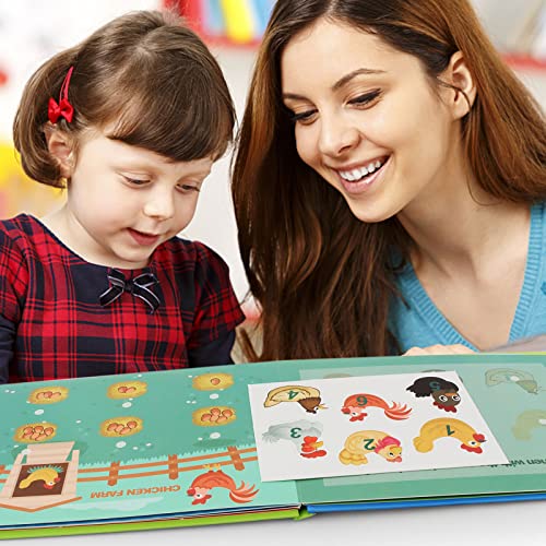 Singking Quiet Books for Toddlers, Interactive Montessori Busy Book for