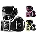 Sanabul Essential Gel Boxing Gloves for Men & Women, Kickboxing MMA, Muay Thai Gloves and Heavy Bag Training Punching & Sparring, Black/Metallic Silver 12 oz