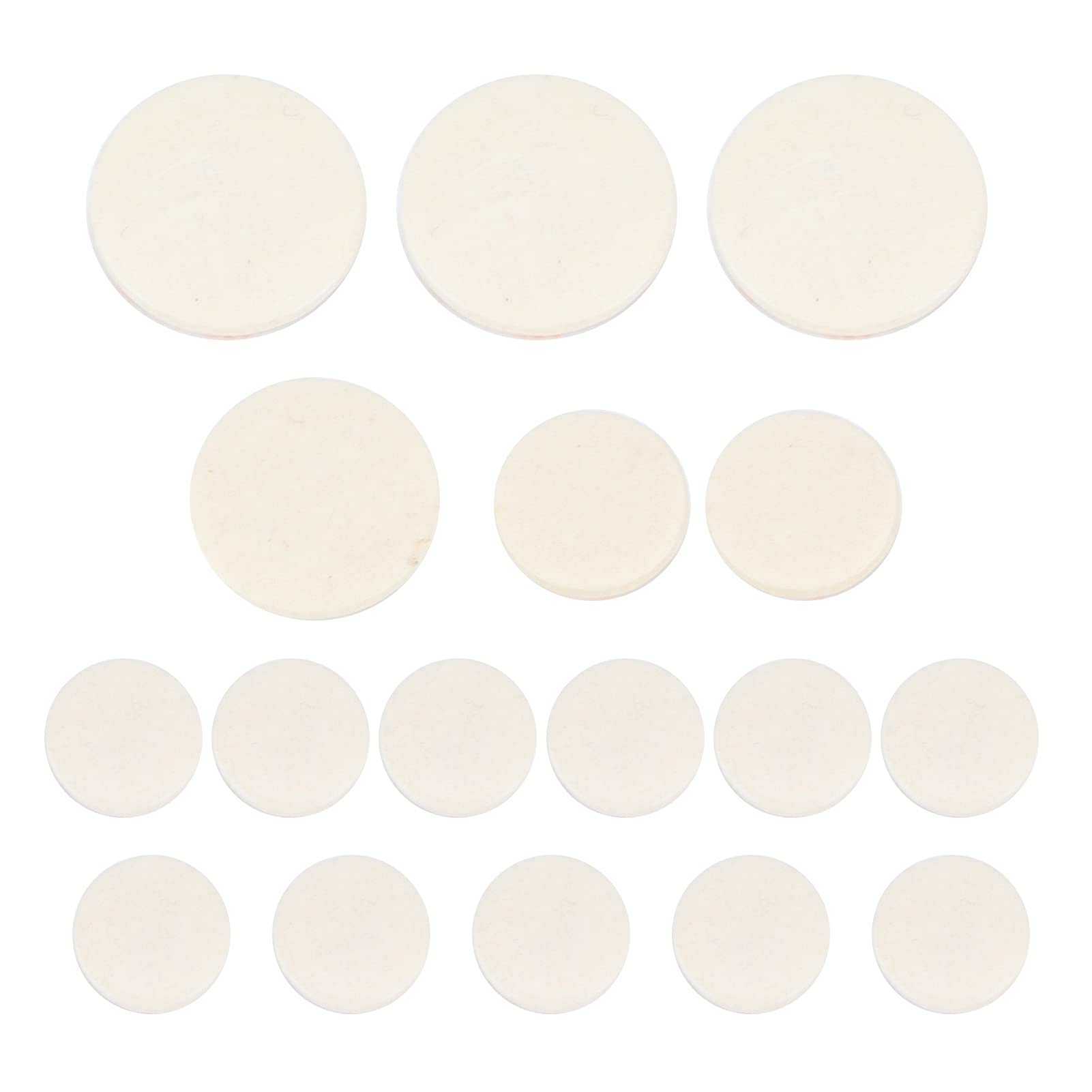VGEBY 17Pcs Clarinet Sound Hole Pads, Good Air Tightness Bb Clarinet Sound Hole Mats Gaskets Replacement (M01737), VGEBY72VFW8DNUB-11