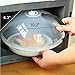 Microwave Plate Spatter Cover Kitchen 10.2-inch,Microwave Splatter Lid with Steam Vents, Dishwasher-Safe & BPA-Free ,Tuscom ,Tuscom (Black)