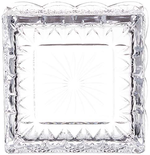 Godinger Dublin Napkin Holder,Transparent 7-1/2 by 4-1/2 by 7-1/2 inches