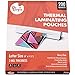 Pluqis Thermal Laminating Pouches Letter Size 9 x 11.5 Inch, Clear 3 Mil, 200 Sheets