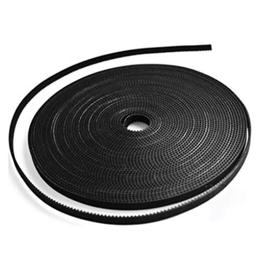 Xuanhemen PU Steel Open Timing Strap for 2GT-6MM 3D Printer Drive Transimission Working Conveyor Band Belt 1.7M